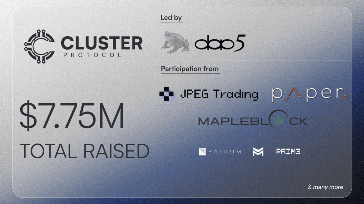 Cluster Protocol Raises $5 Million to Accelerate CodeXero, a Browser-Native Vibe Coding AI IDE for EVM, Bringing Total Funding to $7.75 Million